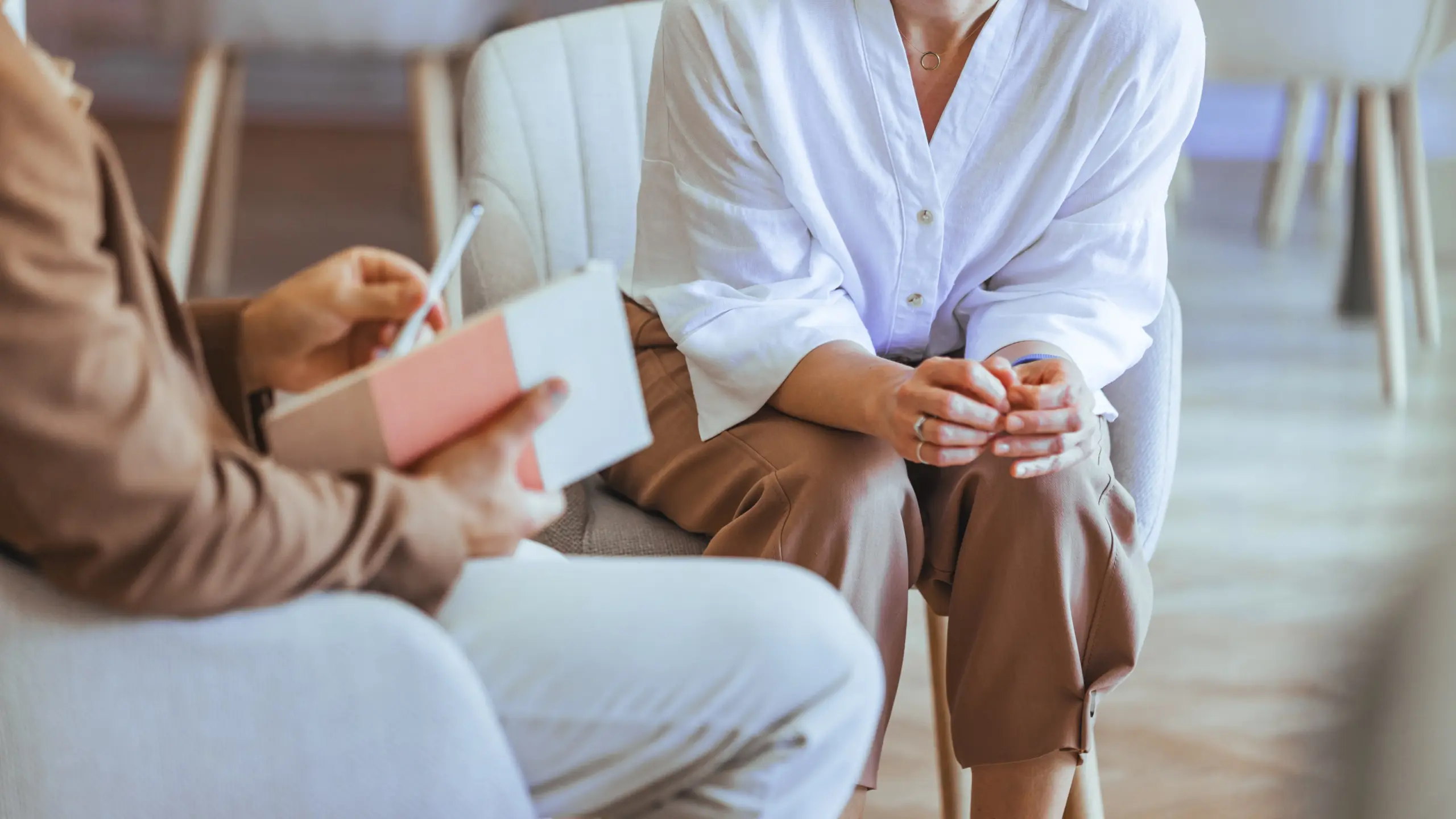 Therapy session focused on understanding addiction and recovery