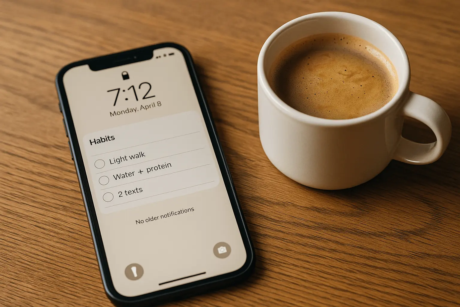 rewire your brain habits morning routine