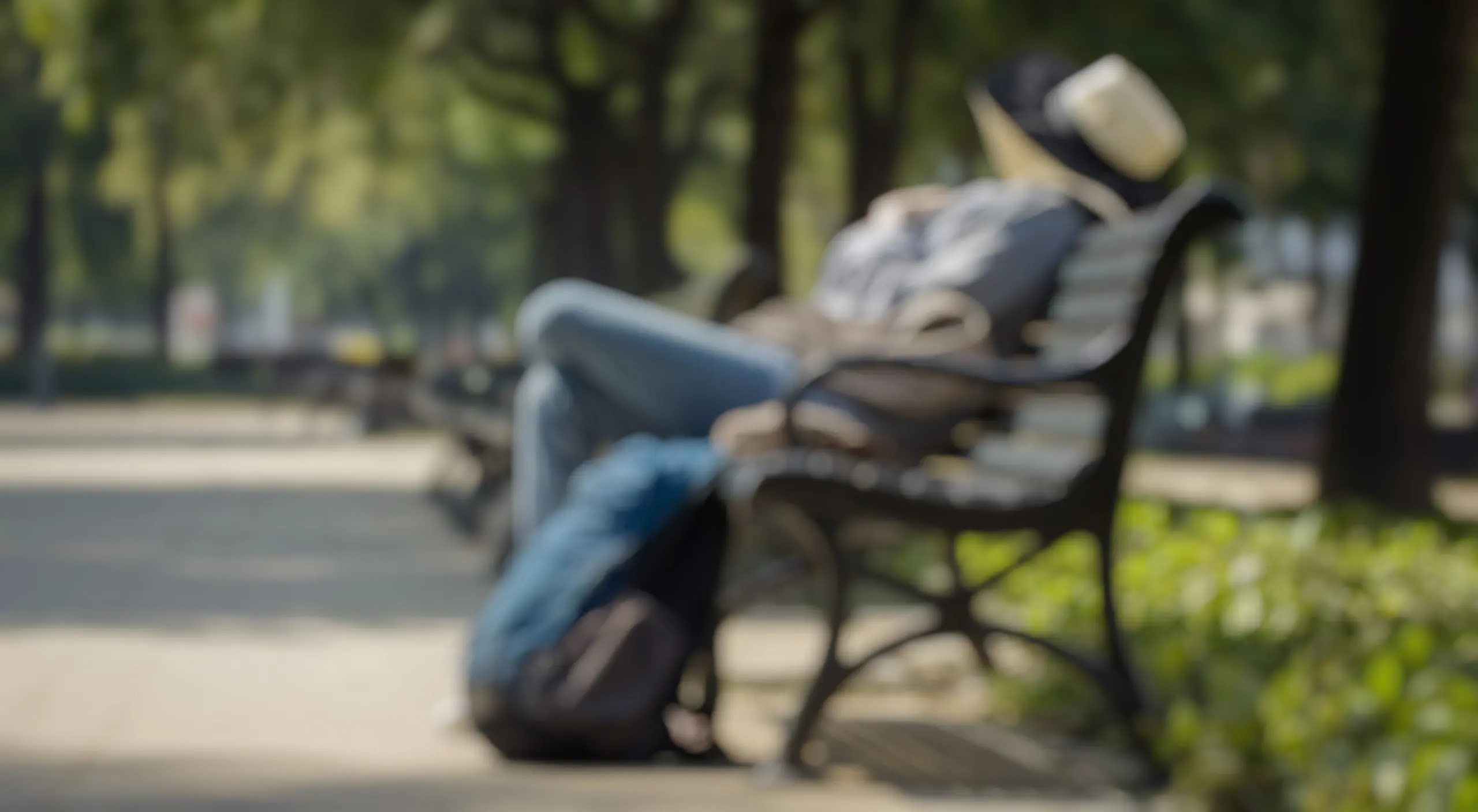 Calm moment in nature helping with mental clarity during recovery